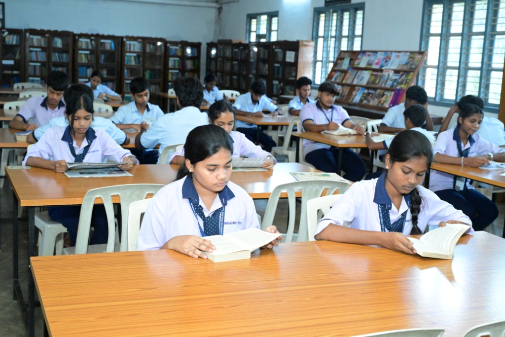 Library digital resources section
